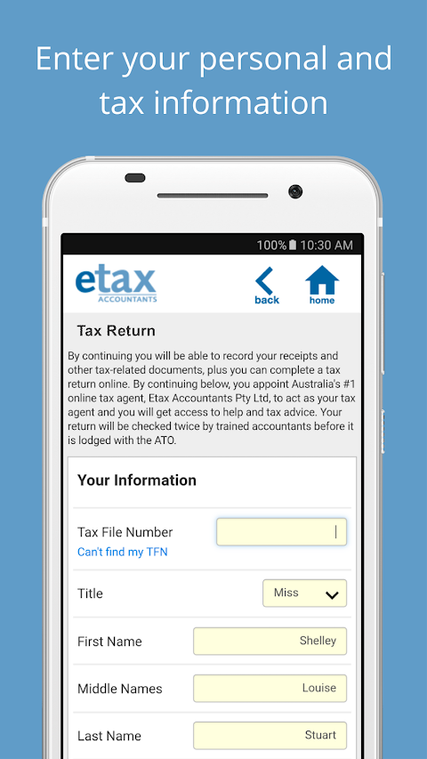 Etax Mobile Appのおすすめ画像3