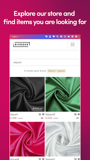 Divazus - Buy Fabrics Online - Screen 3