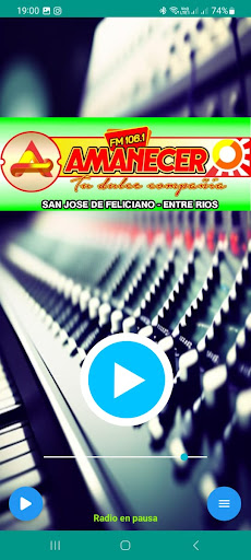 FM Amanecer 106.1 - Feliciano Screen 3