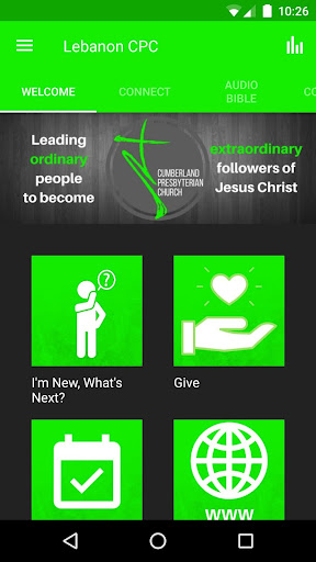 Android application Cumberland Presbyterian Church screenshort