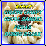 Resep Cireng Crispy Cocol Sambal Pedas Bumbu Rujak