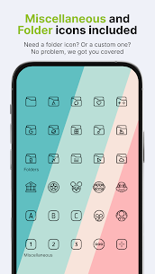 Caelus Black: linear icon pack 5.0.3 Apk 5