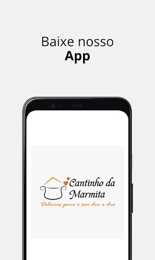 Android application Cantinho da Marmita screenshort