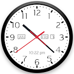 Cover Image of Télécharger Horloge analogique Fond d'écran animé 1.31 APK