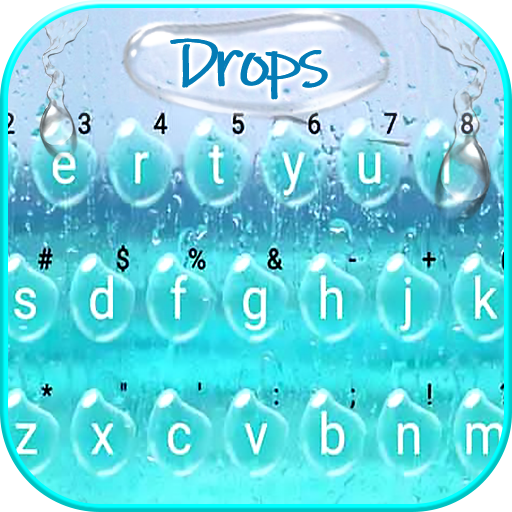 Glass Water Keyboard Theme