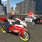 Cover Image of ダウンロード バイクドライビング：警察の追跡 6 APK