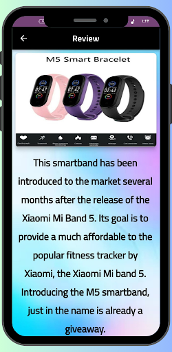 Fitpro M5 Smart Watch Guide Screen 2