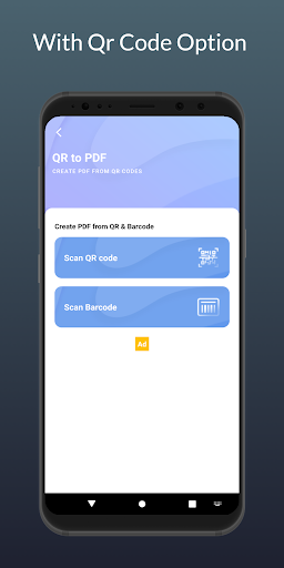 Screenshot of PDF Maker & QR Scanner