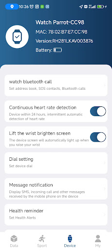 Benio Fit Screen 3