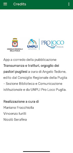 Percorrere i tratturi Screen 2