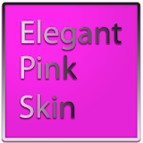 Elegant Pink Keyboard Skin icon