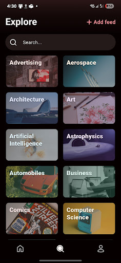 Semaphore - Social feed reader