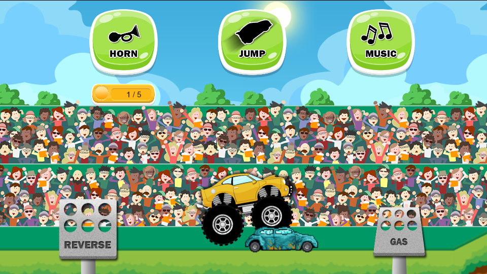 Monster Truck Game for Kids banner