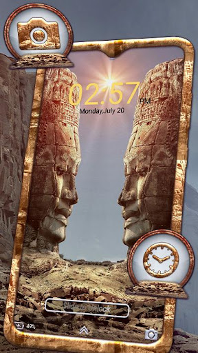 Giant Statue Launcher Theme Screen 3