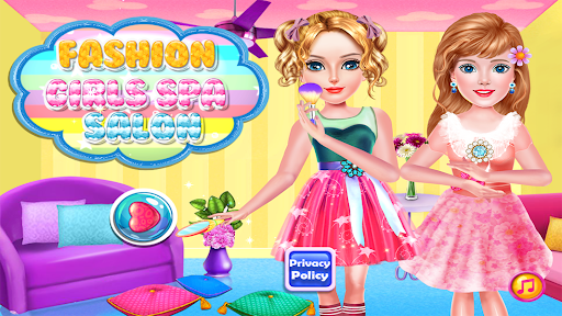 Android application Fashion girls spa salon screenshort