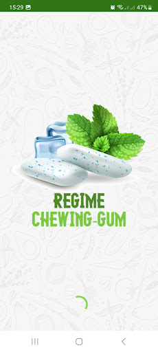 Android application Régime Chewing-gum & Recettes screenshort