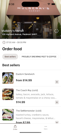 Mulberrys Market Screen 2