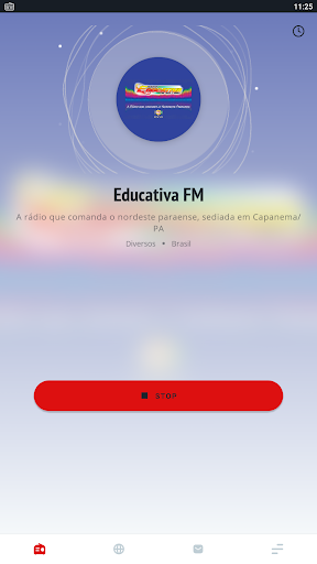Android application Educativa FM screenshort