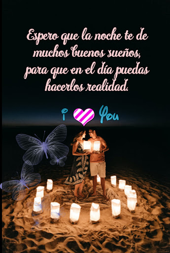 Good night love images spanish Screen 2