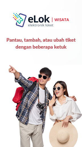 Android application eLok Wisata screenshort