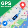 GPS Navigation: Road Map Route