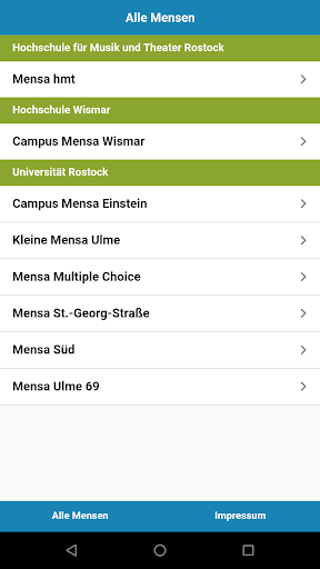 Mensa Rostock Screen 3