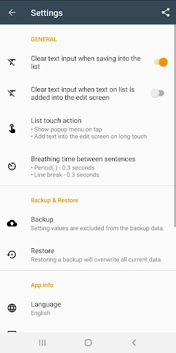 My TTS: Text-to-Speech screenshot 7
