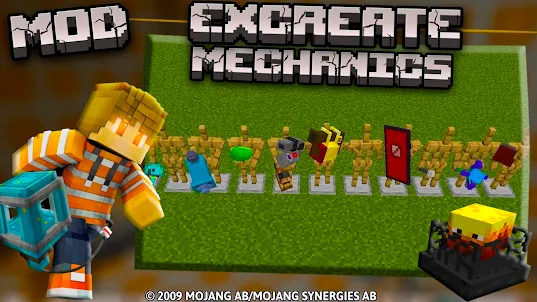 ExCreate Mechanics Mods MCPE