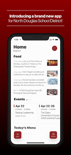 Android application North Douglas SD #22, OR screenshort