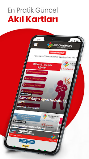 Android application Acil Çalışanları Mobil screenshort