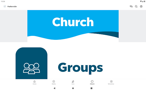 Screenshot of Harborside Christian Church