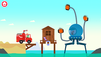 Game screenshot Дино Пожарный:Игра для детей hack