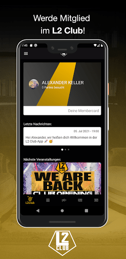 Android application L2 Club screenshort