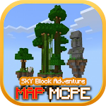 Cover Image of Descargar Sky Block Adventure Maps for Minecraft 1.250421 APK