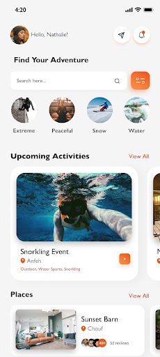 Android application Appventure screenshort