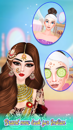 Indian Bridal Wedding Dress Up - Screenshot 1