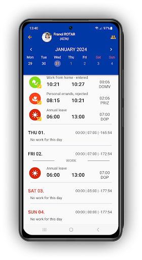 KADRIS 4 Mobile Screen 2