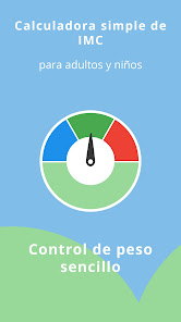 Screenshot 1 Calculadora de IMC app de peso android