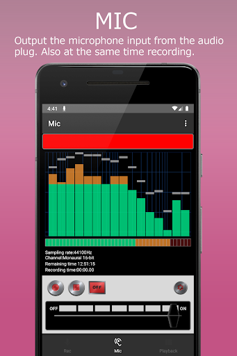 MyVoice PCM recording mic Screen 2