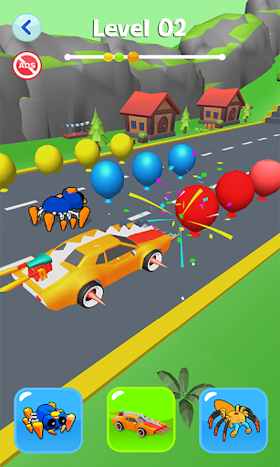 Insect Race - Shape Shifting Screen 3
