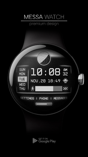Android application Retro Cosmos Watch Face NASA screenshort