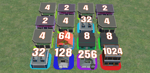 2048 Merge Buildings