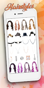 Woman Hairstyle Virtual Salon Screenshot