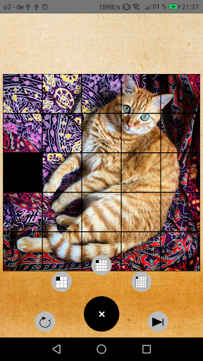 Cats Sliding Puzzle Screen 3