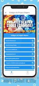 Project Slayers Codes Privados em 2023