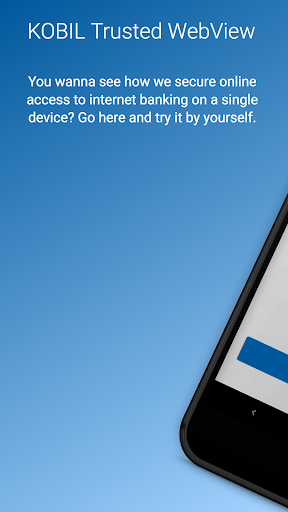 Android application KOBIL Trusted Webview screenshort