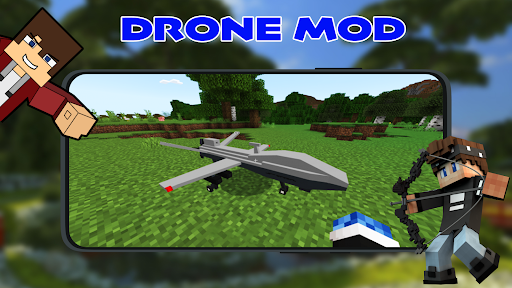 Drone Mod For Minecraft PE 1