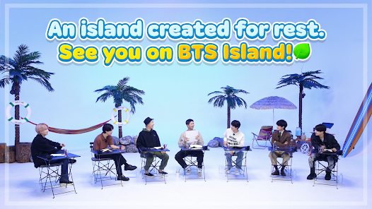 تحميل لعبة BTS Island للاندرويد و الايفون بي تي أس 2023