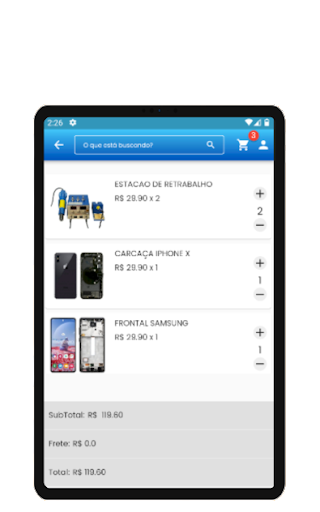 JF DISTRIBUIDORA Screen 3