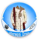 Men Sherwani Dress Foto Editor icon